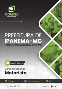 Apostila Motorista Ipanema MG 2025