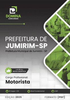 Apostila Motorista Jumirim SP 2025