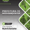 Apostila Nutricionista Nova Aliança do Ivaí PR 2025