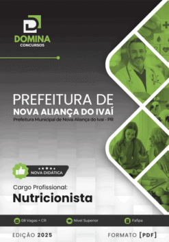 Apostila Nutricionista Nova Aliança do Ivaí PR 2025