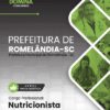 Apostila Nutricionista Romelândia SC 2025