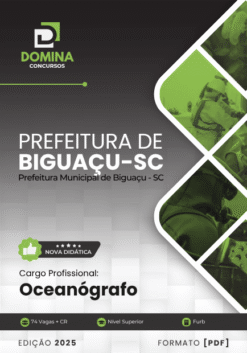 Apostila Oceanógrafo Biguaçu SC 2025