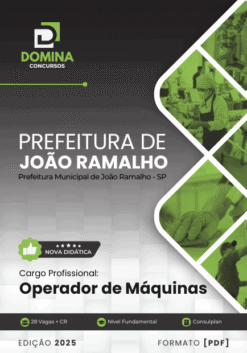 Apostila Operador de Máquinas João Ramalho SP 2025
