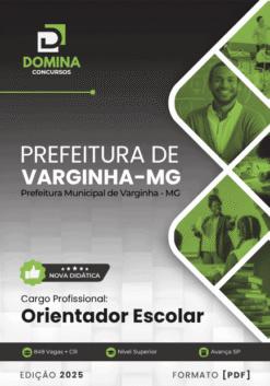 Apostila Orientador Escolar Varginha MG 2025