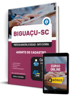 Apostila Prefeitura de Biguaçu - SC 2025 - Agente de Cadastro