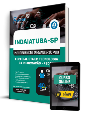 Apostila Prefeitura de Indaiatuba - SP 2025 - Especialista em Tecnologia da Informação - Redes 1 Apostila Prefeitura de Indaiatuba - SP 2025 - Especialista em Tecnologia da Informação - Redes