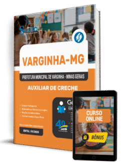 Apostila Prefeitura de Varginha - MG 2025 - Auxiliar de Creche