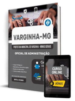 Apostila Prefeitura de Varginha - MG 2025 - Oficial de Administração