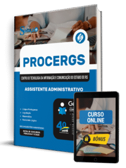 Apostila PROCERGS-RS 2025 - Assistente Administrativo
