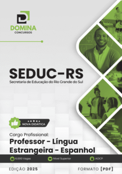 Apostila Professor de Espanhol SEDUC RS 2025
