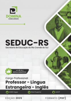 Apostila Professor de Inglês SEDUC RS 2025