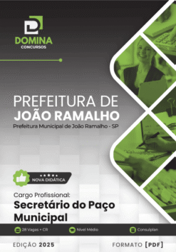 Apostila Secretário do Paço Municipal João Ramalho SP 2025