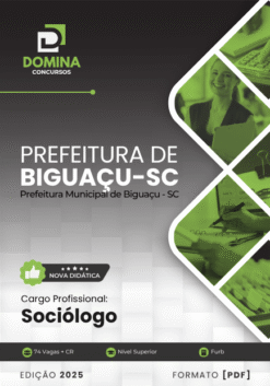 Apostila Sociólogo Biguaçu SC 2025