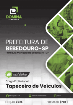 Apostila Tapeceiro de Veículos Bebedouro SP 2025