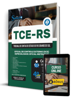 Apostila TCE-RS 2025 - Oficial de Controle Externo (OCE) - Especialidade: Oficial Instrutivo
