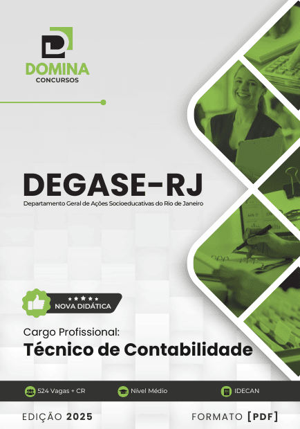 Apostila Técnico de Contabilidade DEGASE RJ 2025 1 Apostila Técnico de Contabilidade DEGASE RJ 2025
