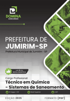 Apostila Técnico em Química Jumirim SP 2025