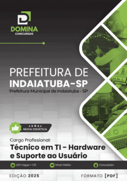 Apostila Técnico em TI Hardware e Suporte Indaiatuba SP 2025