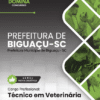 Apostila Técnico em Veterinária Biguaçu SC 2025