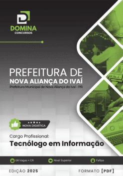 Apostila Tecnólogo em Informação Nova Aliança do Ivaí PR 2025