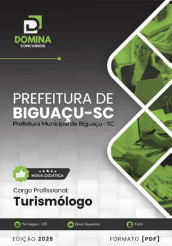 Apostila Turismólogo Biguaçu SC 2025