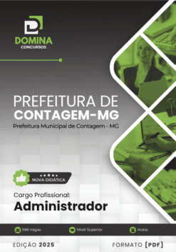 Apostila Administrador Contagem MG 2025