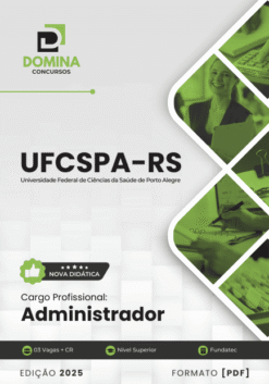 Apostila Administrador UFCSPA RS 2025