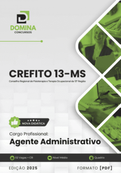 Apostila Agente Administrativo CREFITO 13 MS 2025