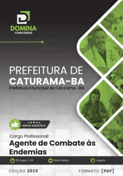 Apostila Agente de Combate às Endemias Caturama BA 2025