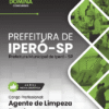 Apostila Agente de Limpeza Escolar Iperó SP 2025