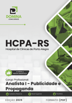 Apostila Analista de Publicidade e Propaganda HCPA RS 2025