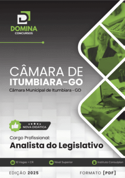Apostila Analista do Legislativo Câmara Itumbiara GO 2025