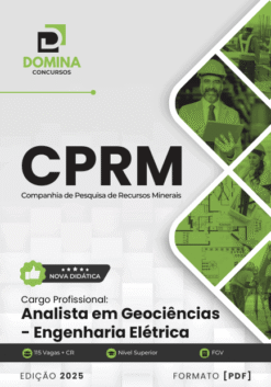 Apostila Analista em Geociências Engenharia Elétrica CPRM 2025