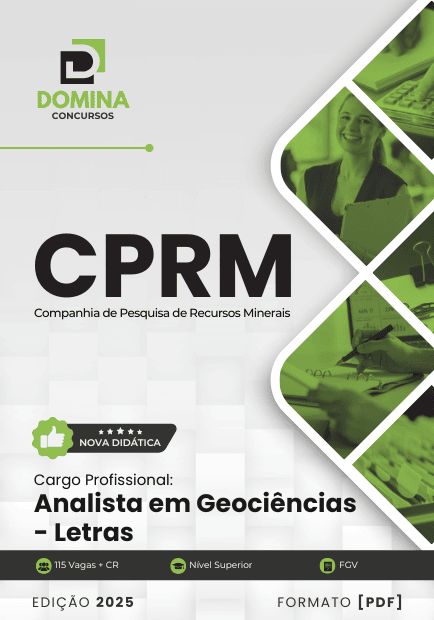 Apostila Analista em Geociências Letras CPRM 2025 1 Apostila Analista em Geociências Letras CPRM 2025