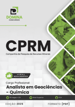 Apostila Analista em Geociências Química CPRM 2025