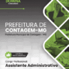 Apostila Assistente Administrativo Contagem MG 2025