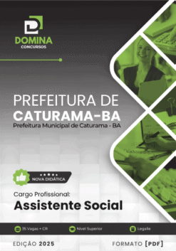 Apostila Assistente Social Caturama BA 2025