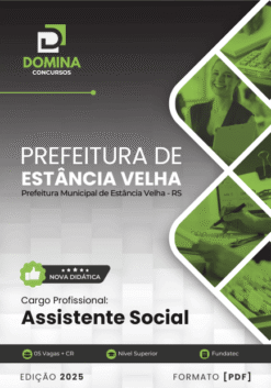 Apostila Assistente Social Estância Velha RS 2025