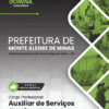Apostila Auxiliar de Serviços Gerais Monte Alegre de Minas MG 2025