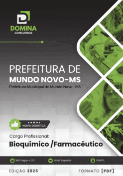 Apostila Bioquímico Farmacêutico Mundo Novo MS 2025