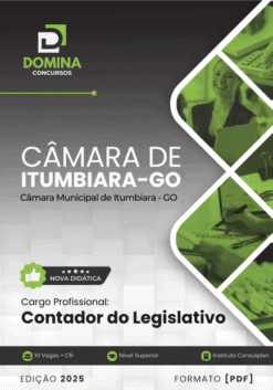 Apostila Contador do Legislativo Câmara Itumbiara GO 2025