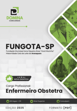 Apostila Enfermeiro Obstetra FUNGOTA SP 2025