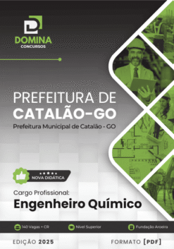 Apostila Engenheiro Químico Catalão GO 2025