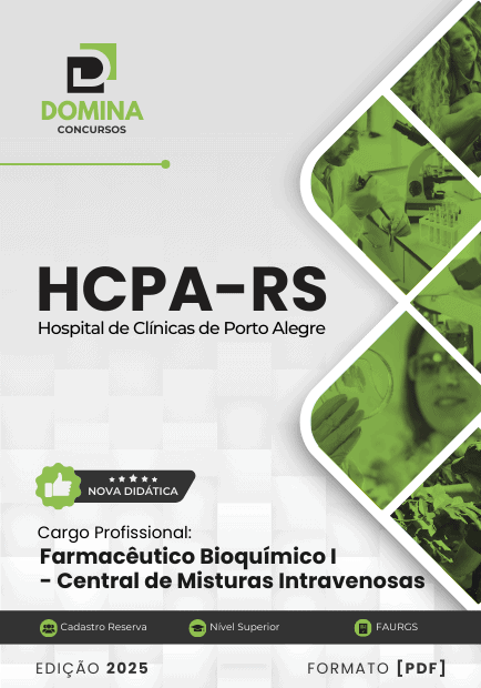 Apostila Farmacêutico Bioquímico HCPA RS 2025 1 Apostila Farmacêutico Bioquímico HCPA RS 2025