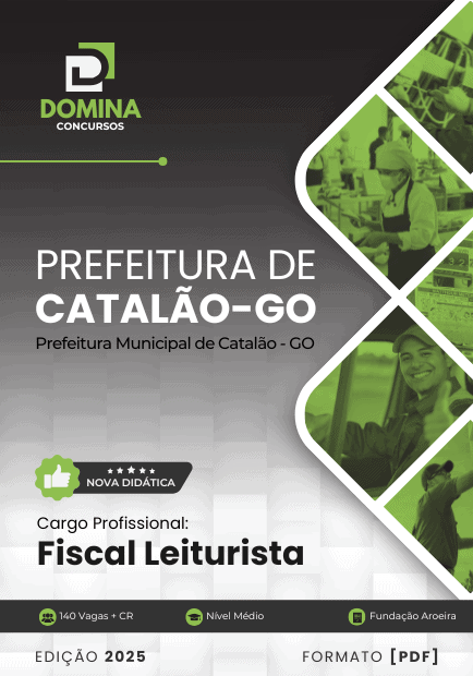 Apostila Fiscal Leiturista Catalão GO 2025 1 Apostila Fiscal Leiturista Catalão GO 2025