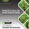 Apostila Lavador de Veículos Monte Alegre de Minas MG 2025