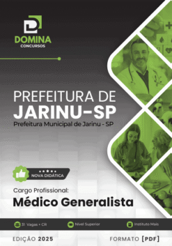 Apostila Médico Generalista Jarinu SP 2025