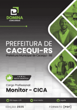 Apostila Monitor CICA Cacequi RS 2025