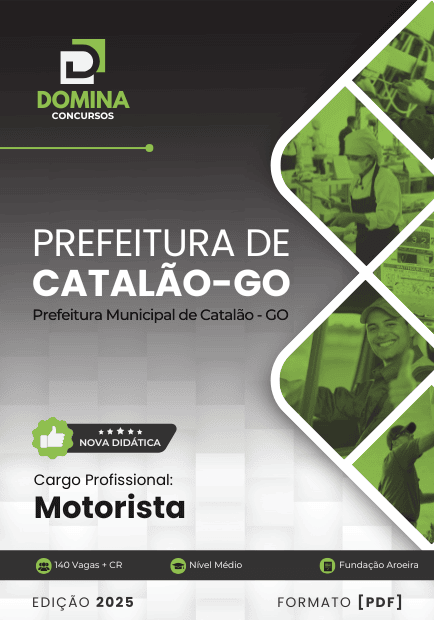 Apostila Motorista Catalão GO 2025 1 Apostila Motorista Catalão GO 2025