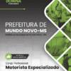 Apostila Motorista Mundo Novo MS 2025